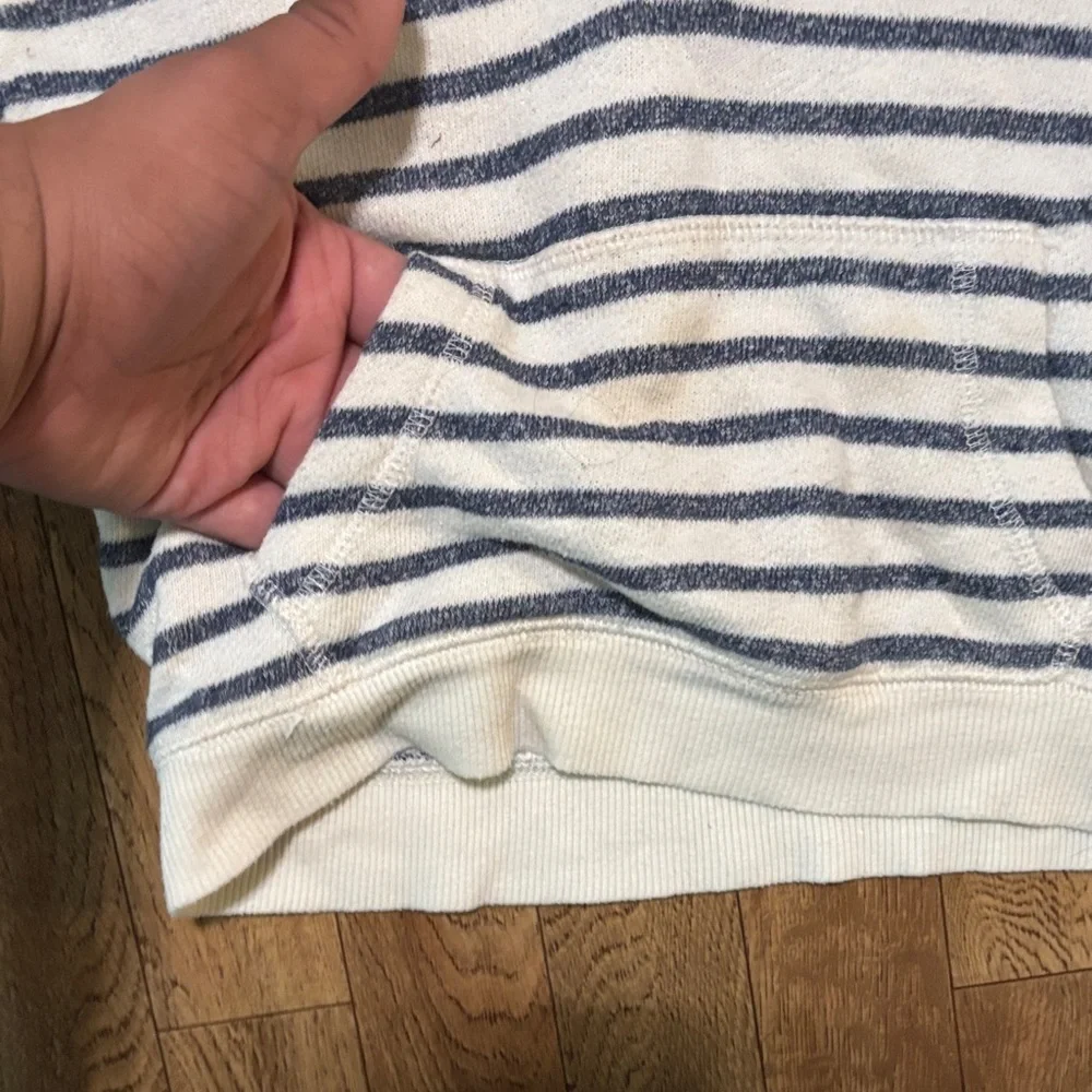 GAP Kids Navy and White Striped Sweater (AB2)